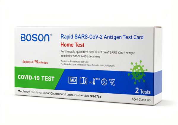 Boson Rapid SARS‑CoV‑2 Antigen Test Card EUA Self‑Test 2 Pack-0