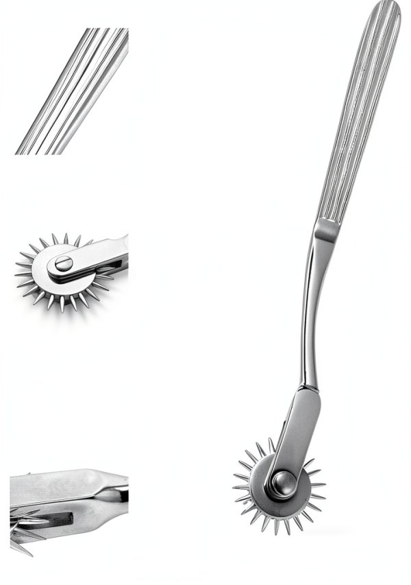 Wartenberg Neuro Pinwheel Neural Stimulation Stainless Steel Deluxe Quality Diagnostic Instrument Pinwheels. Nerve Tester 1 Round-2