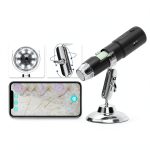 Wireless Skin Analyzer Machine JBMBHC Dermatoscope 1000X UV Microscope-0