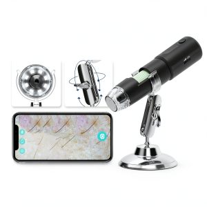 Wireless Skin Analyzer Machine JBMBHC Dermatoscope 1000X UV Microscope-0
