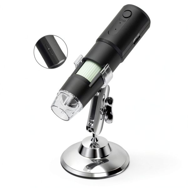Wireless Skin Analyzer Machine JBMBHC Dermatoscope 1000X UV Microscope-5
