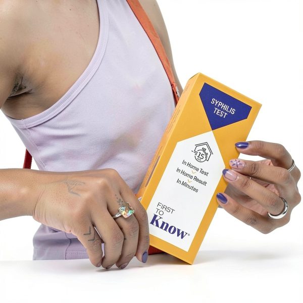 First To Know Syphilis Test Home Fingerstick Kit - 15 Minute Result-5