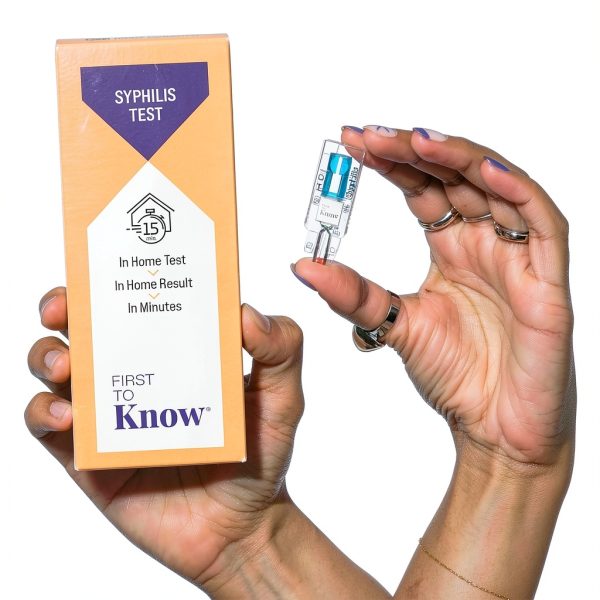 First To Know Syphilis Test Home Fingerstick Kit - 15 Minute Result-1
