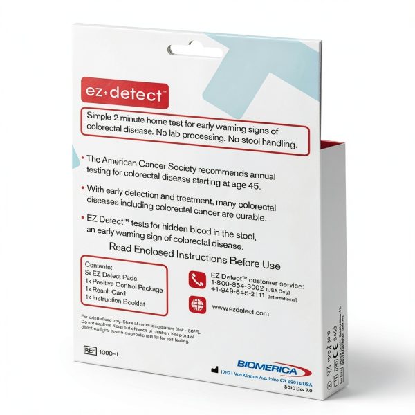 EZ Detect Colon Disease Test Kit, FDA Cleared At Home Diagnostic for-1