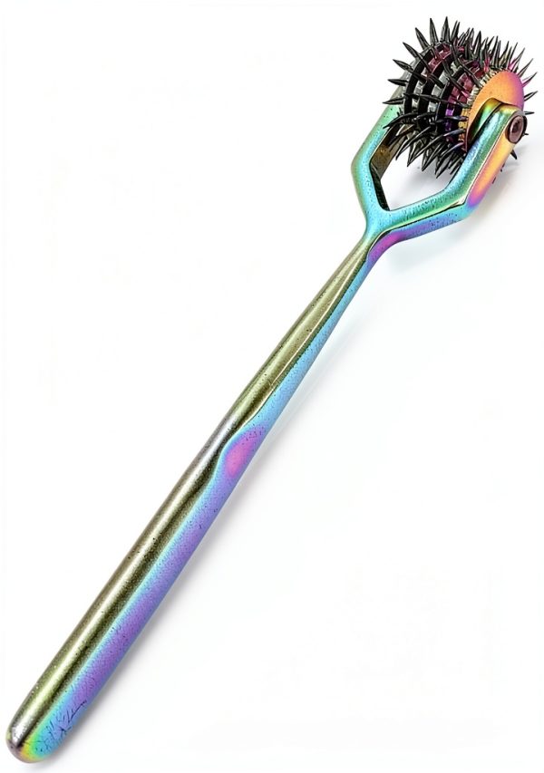 Wartenberg Neuro Pinwheel Stainless Steel 5 Head Diagnostic Instrument Pin Wheel - Multi Color Rainbow-2