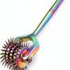 Wartenberg Neuro Pinwheel Stainless Steel 5 Head Diagnostic Instrument Pin Wheel - Multi Color Rainbow-0