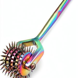 Wartenberg Neuro Pinwheel Stainless Steel 5 Head Diagnostic Instrument Pin Wheel - Multi Color Rainbow-0