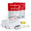 Eldoncard Blood Typing Kit, 2 Test Pack, Know Your Blood Type, Accurate Instant Home Testing, Determine A, O, B, Rhs-D Negative & Positive Groups-0