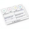 Eldoncard Blood Typing Kit, 2 Test Pack, Know Your Blood Type, Accurate Instant Home Testing, Determine A, O, B, Rhs-D Negative & Positive Groups-10