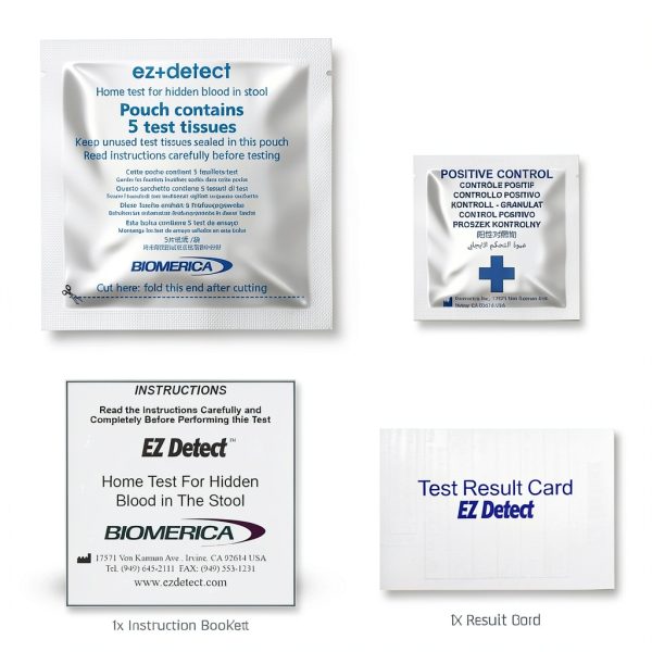 EZ Detect Colon Disease Test Kit, FDA Cleared At Home Diagnostic for-4